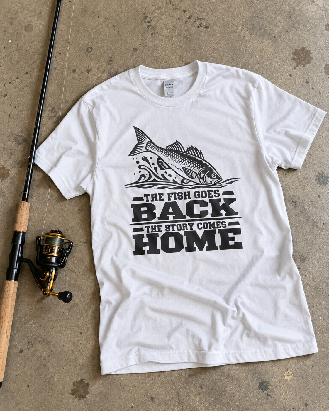THE FISH GOES BACK