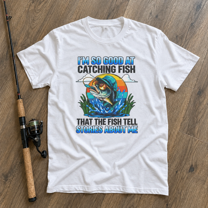 I AM SO GOOD AT CATCHING FISH.