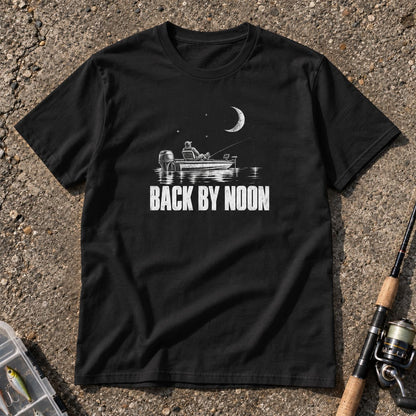 BACK BY NOON
