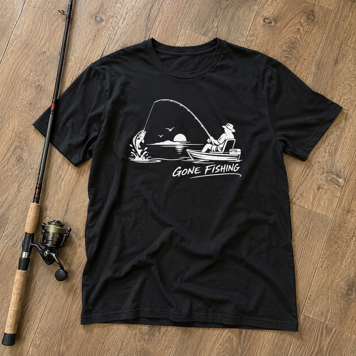 GONE FISHING